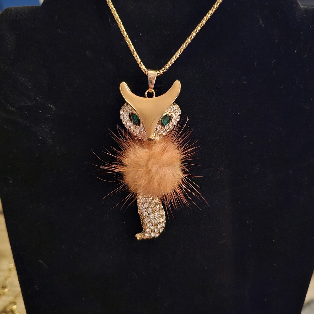Adorable Charlie Fox Pendant